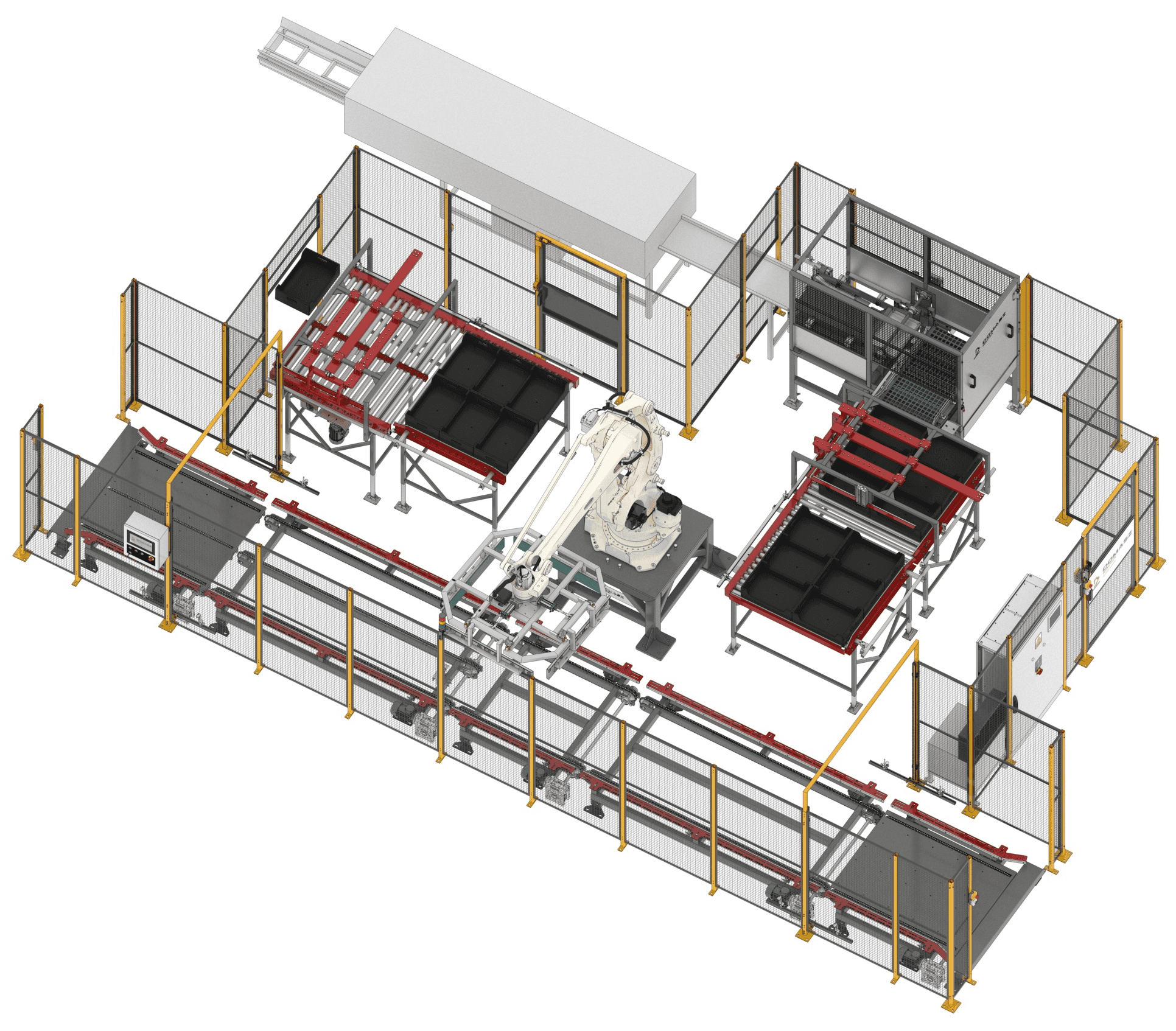 Technological line for greenhouse operation at Nowacki Tulipany