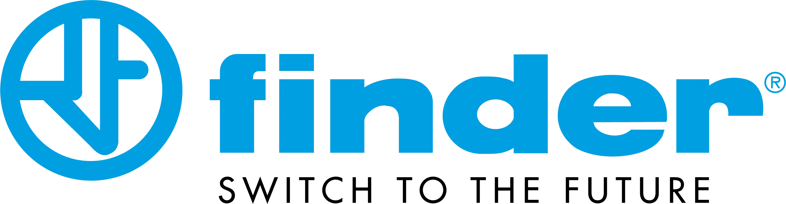 Finder logo – manufacturer of relays and automation.