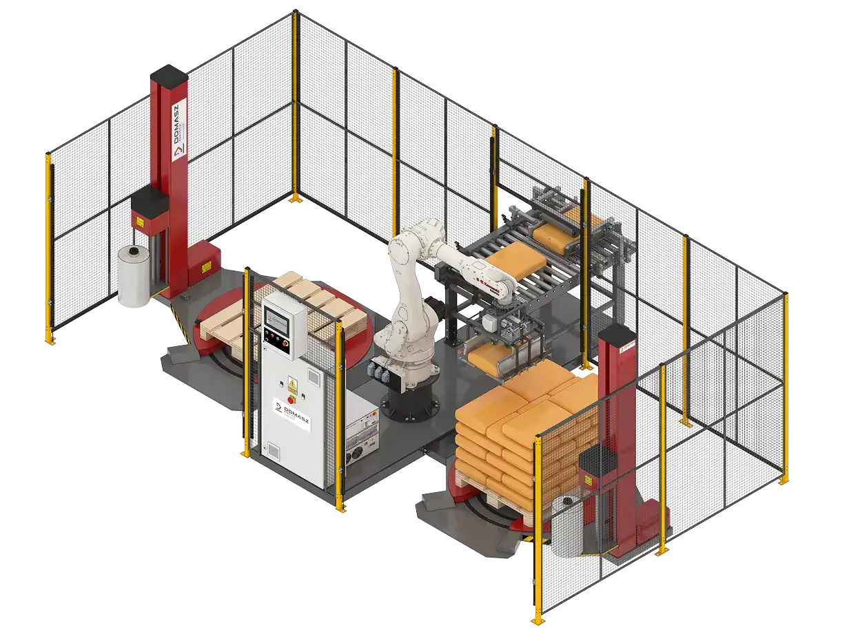 Palletizer for unstable products